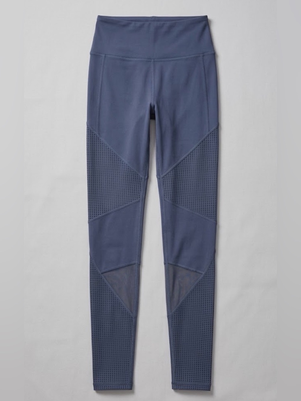 Victoria Secret Sport Leggings Periwinkle Mesh Bottoms Knockout Tight Workout